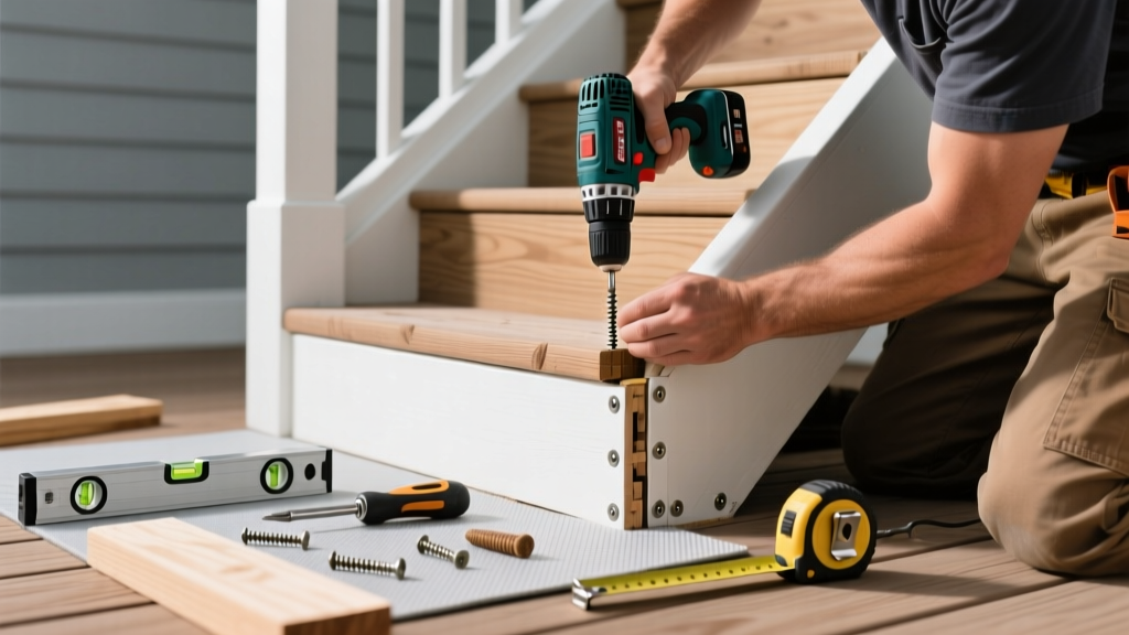 How to Fix Wobbly Deck Stairs Safely and Permanently