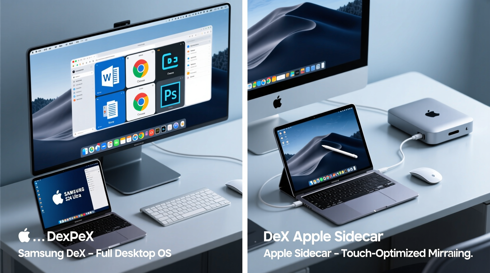 samsung dex vs apple sidecar is samsung ahead in desktop integration