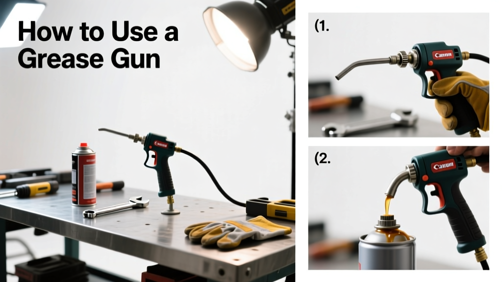 How to Use a Grease Gun: A Step-by-Step Workshop Guide