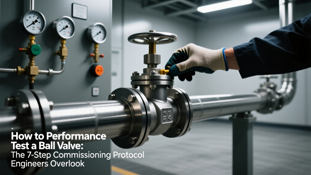 Ball Valve Performance Test: 7-Step Commissioning Guide