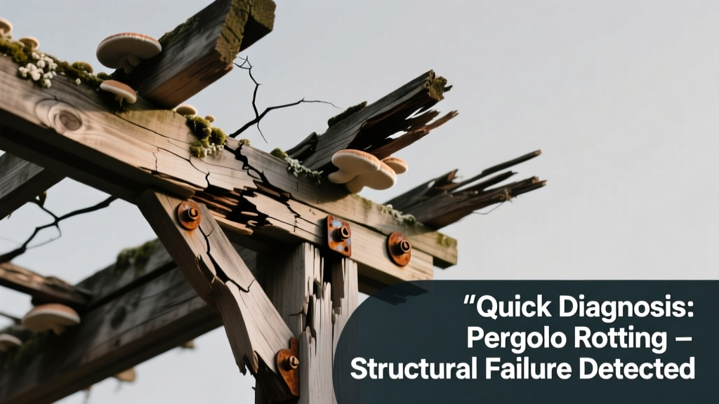 Pergola Rotting Not Working at All: Quick Diagnosis