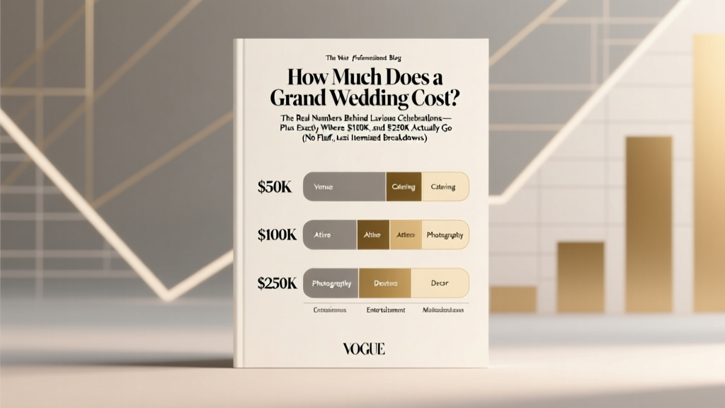 Grand Wedding Cost Breakdown (2026)