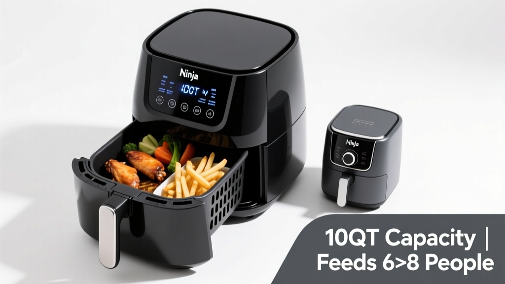 Is the Ninja 10QT Air Fryer Big Enough for Families?