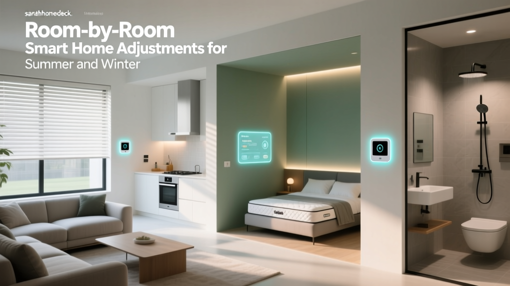 Room-by-Room Smart Home Adjustments for Summer and Winter