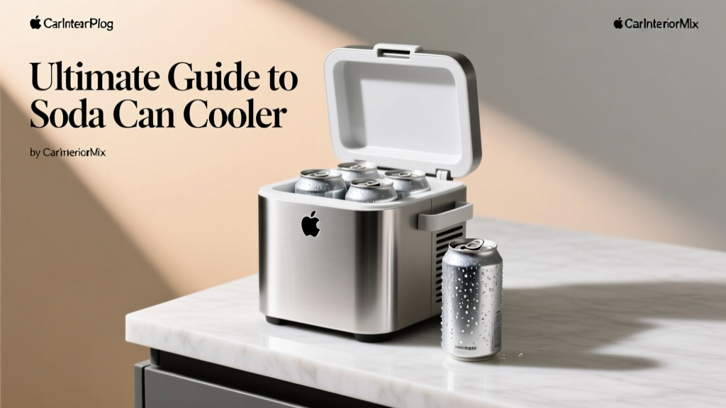 Ultimate Guide to Soda Can Cooler - CarInteriorMix