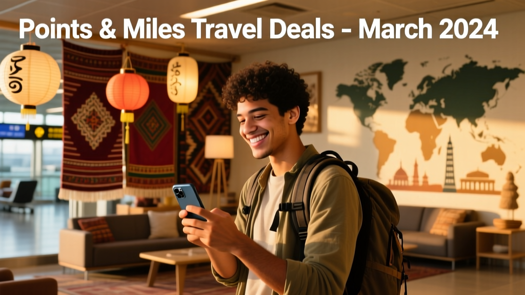 Points and Miles Travel Deals: March 2024’s Best Airfare, Hotel, and Transfer Opportunities