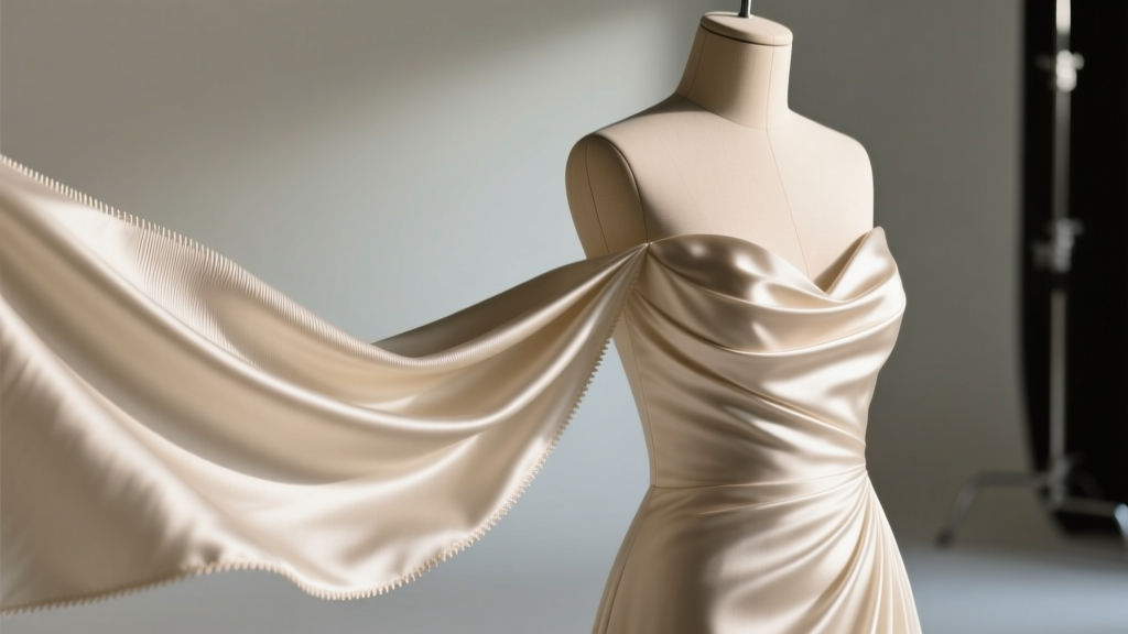 Satin Wedding Dress Material: A Designer’s Fabric Guide