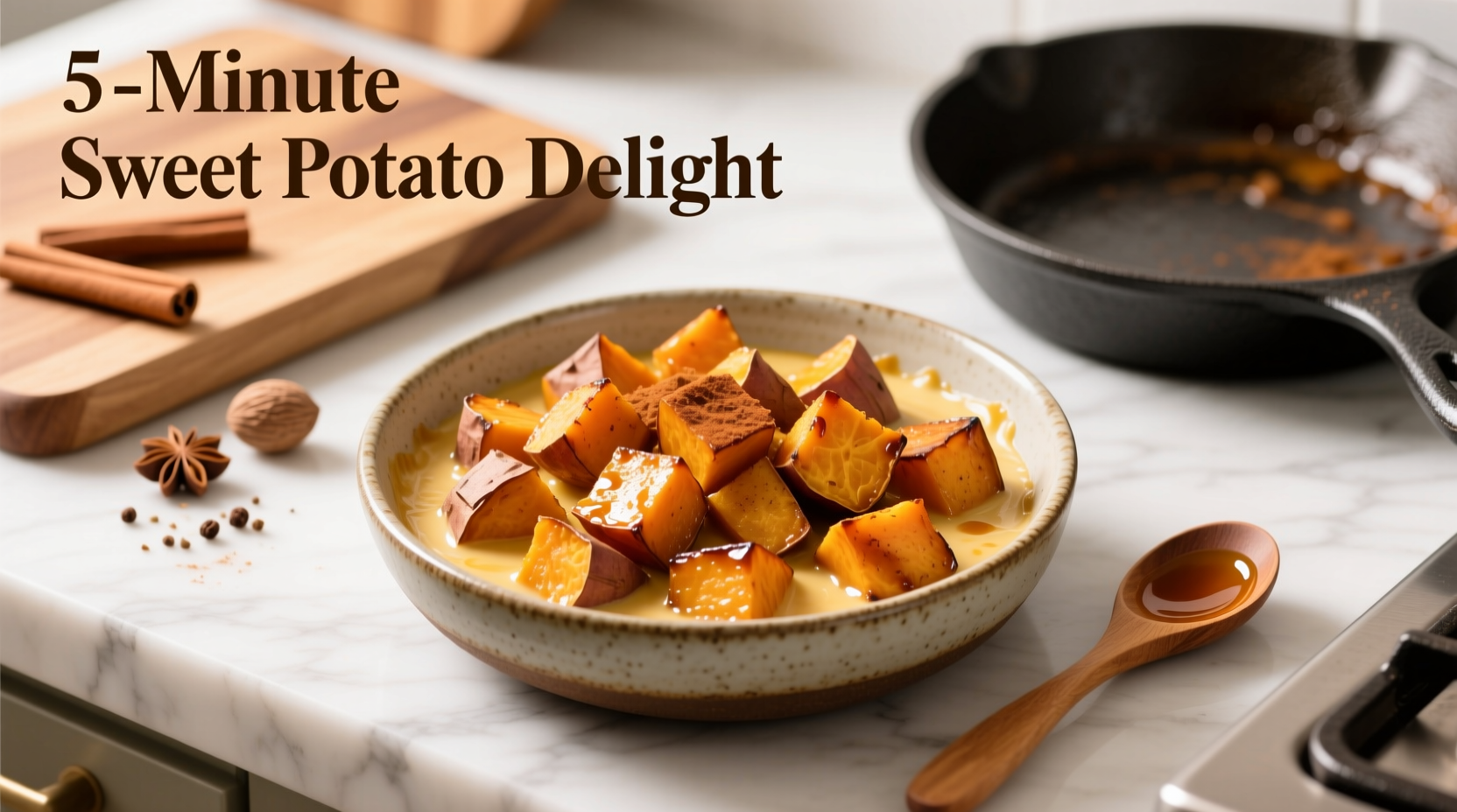 5-Minute Microwave Sweet Potato: Fast & Nutritious Recipe