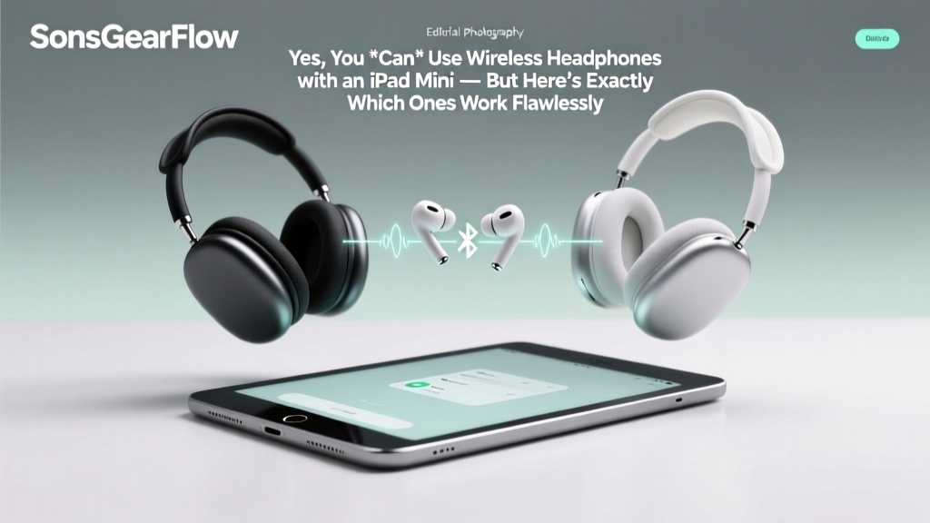 iPad Mini Wireless Headphones (2026)