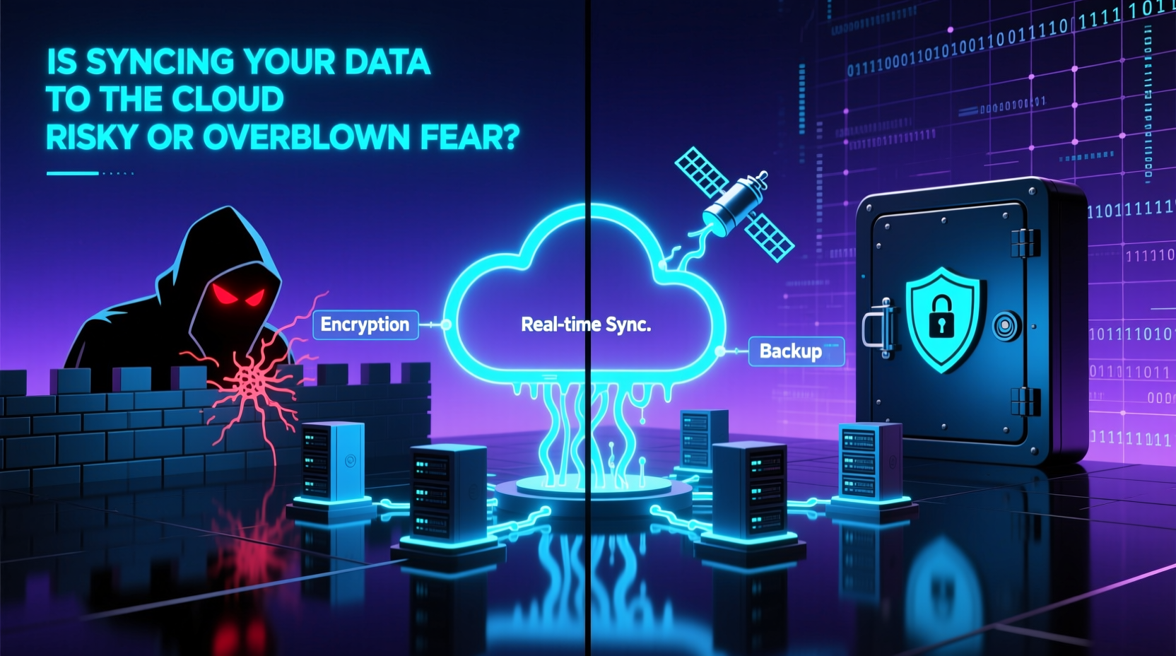 is syncing your data to the cloud risky or overblown fear