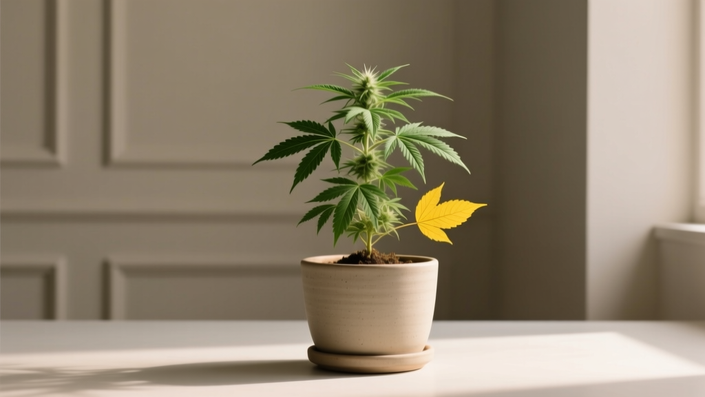 Yellow Leaves on Indoor Marijuana: Root Fix, Not Pot Size