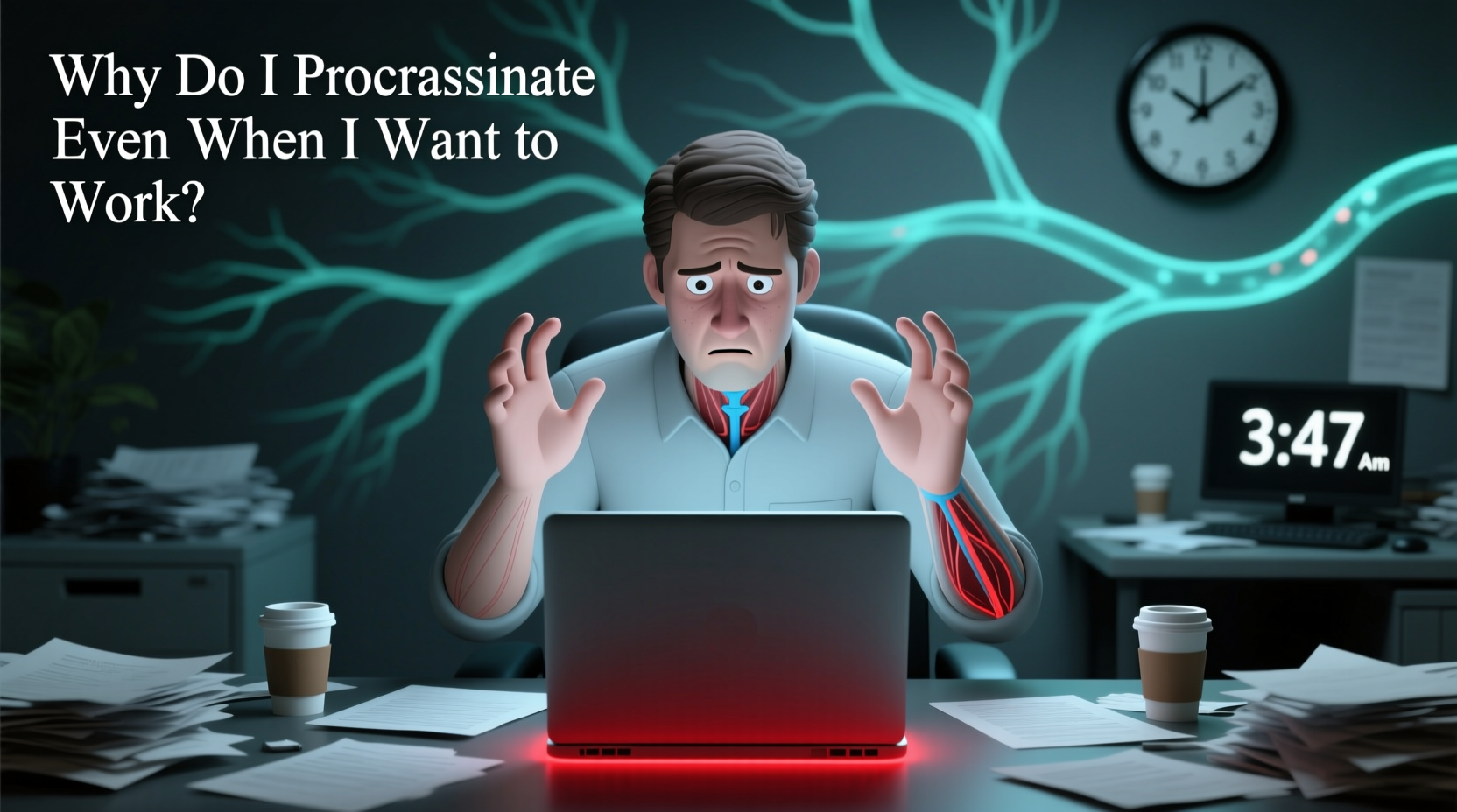 why do i procrastinate even when i want to work understanding the freeze response