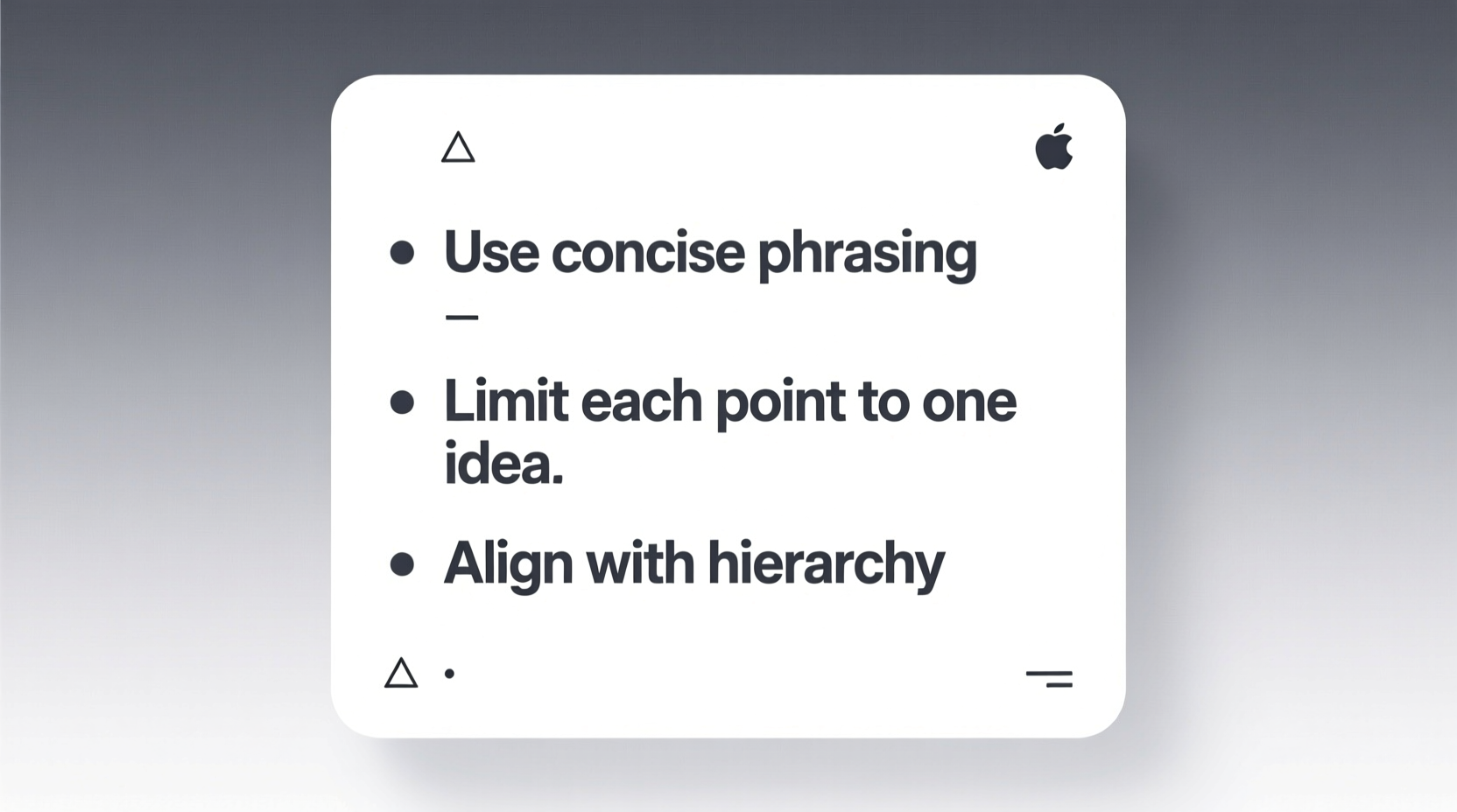 How to Use Bullet Points Most Effectively to Break Down Technical Workflows