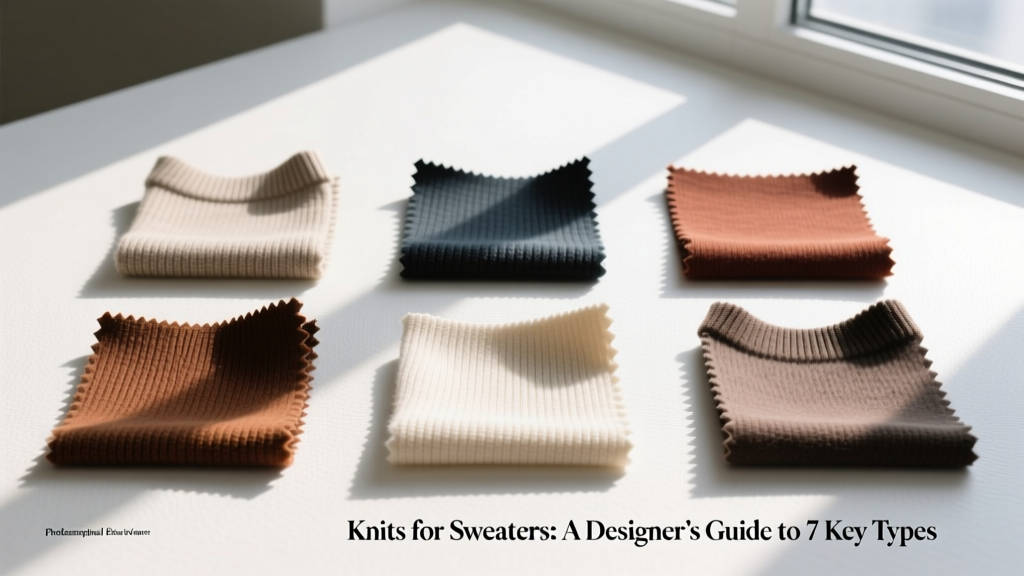 Knits for Sweaters: A Designer’s Guide to 7 Key Types