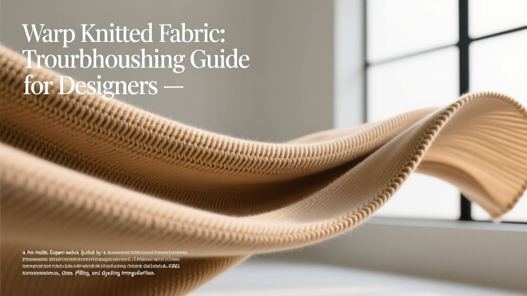 Warp Knitted Fabric: Troubleshooting Guide for Designers