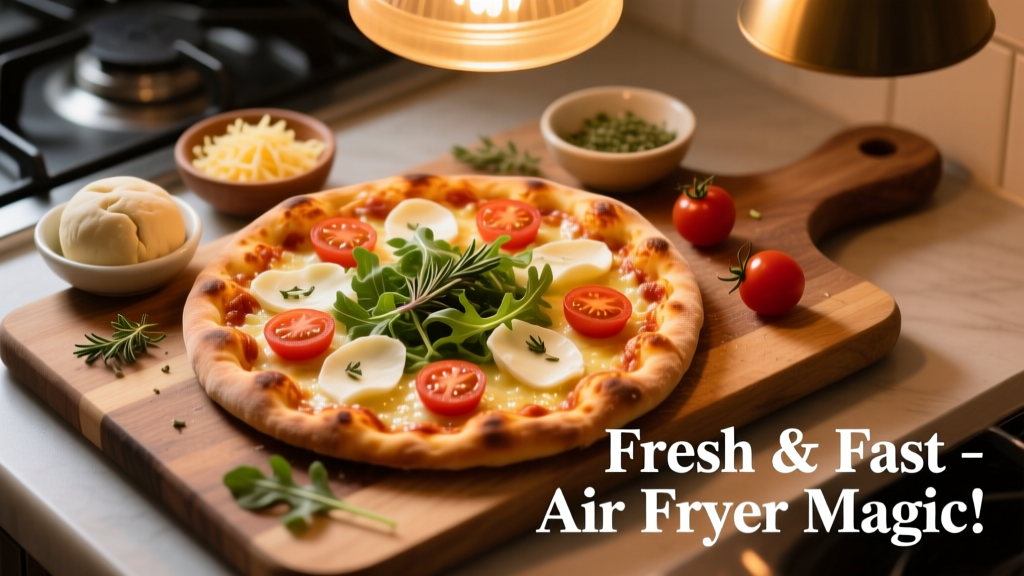 Homemade Mini Pizza in Air Fryer (Crispy & Fast!)