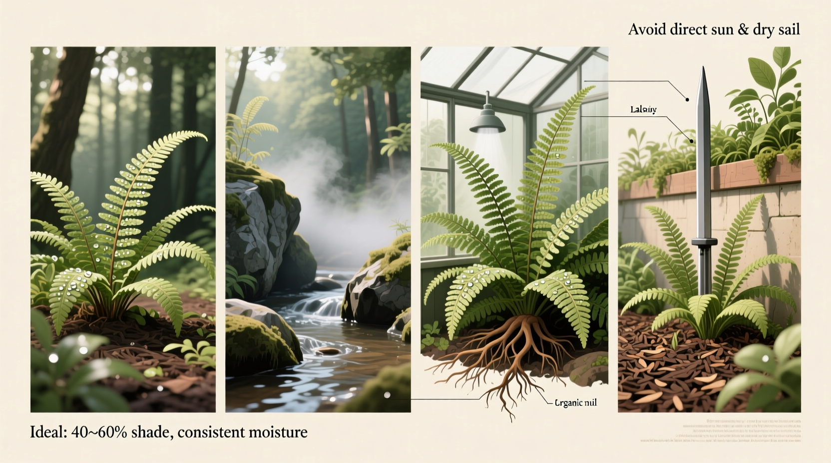 5 Best Fern Planting Spots | TheHomeSprouts