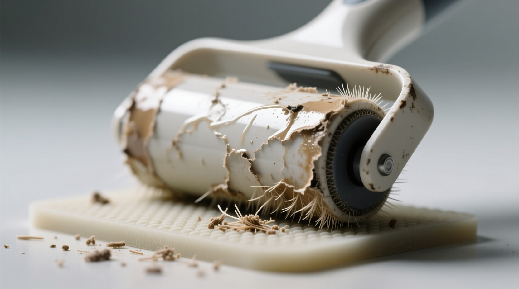 clean pet hair roller without replacing tape
