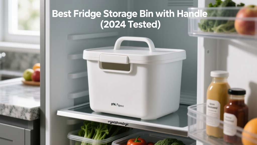 Best Fridge Storage Bin with Handle (2024 Tested)