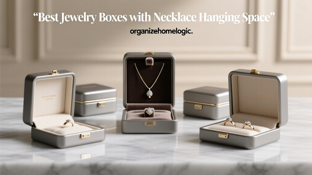 Best Jewelry Boxes with Necklace Hanging Space