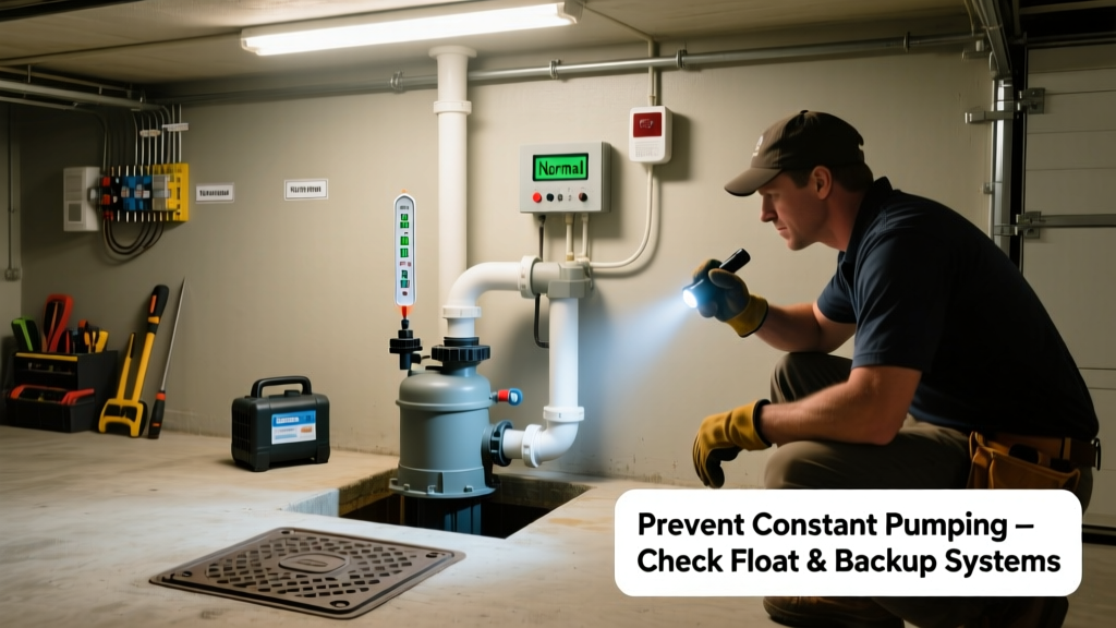 How to Prevent Sump Pump Running Constantly