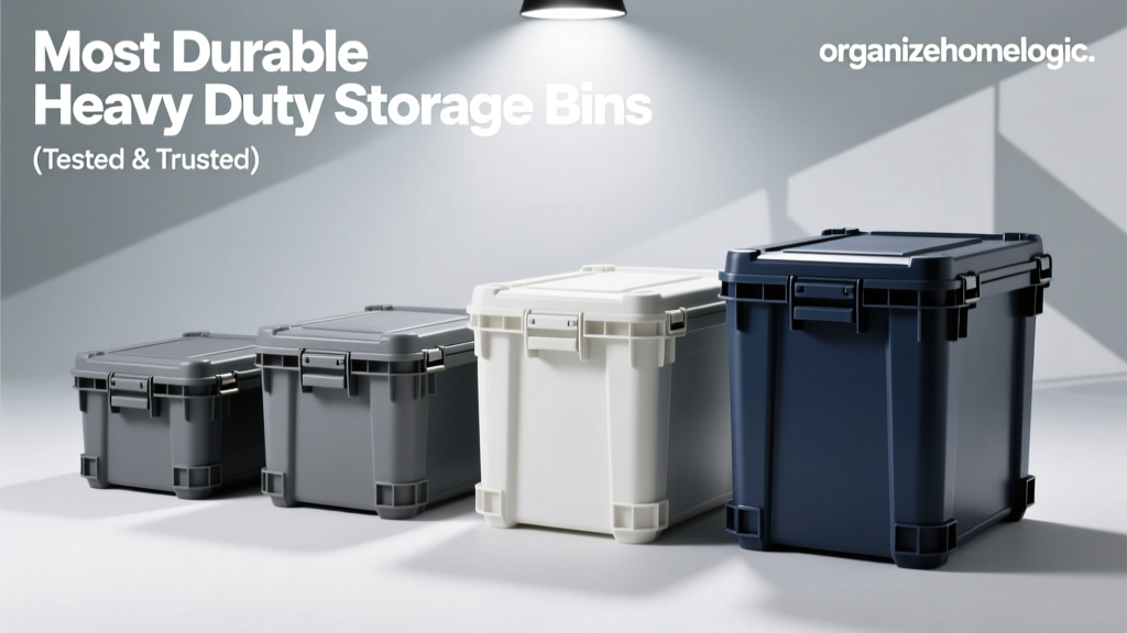 Most Durable Heavy Duty Storage Bins (Tested & Trusted)