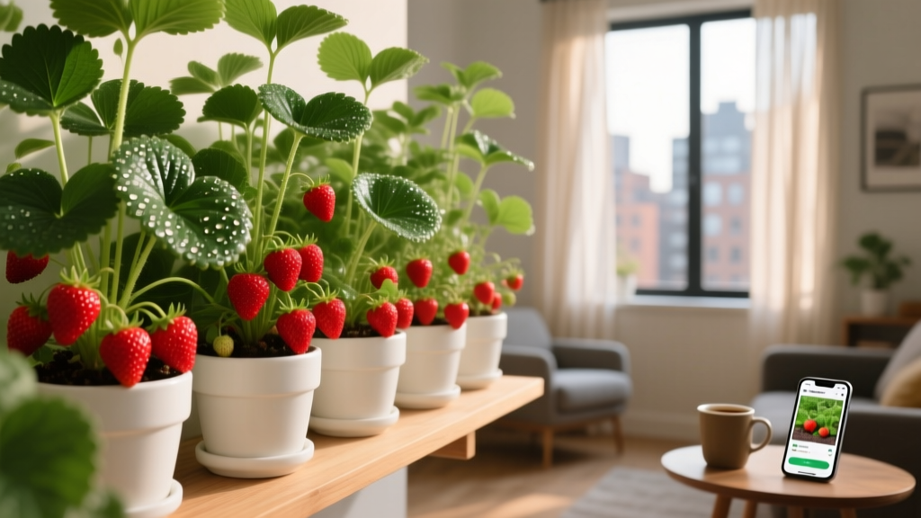 Indoor Strawberry Plants: Grow Fruit in 60 Days (2026)