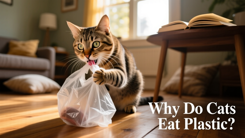 Why Do Cats Eat Plastic?