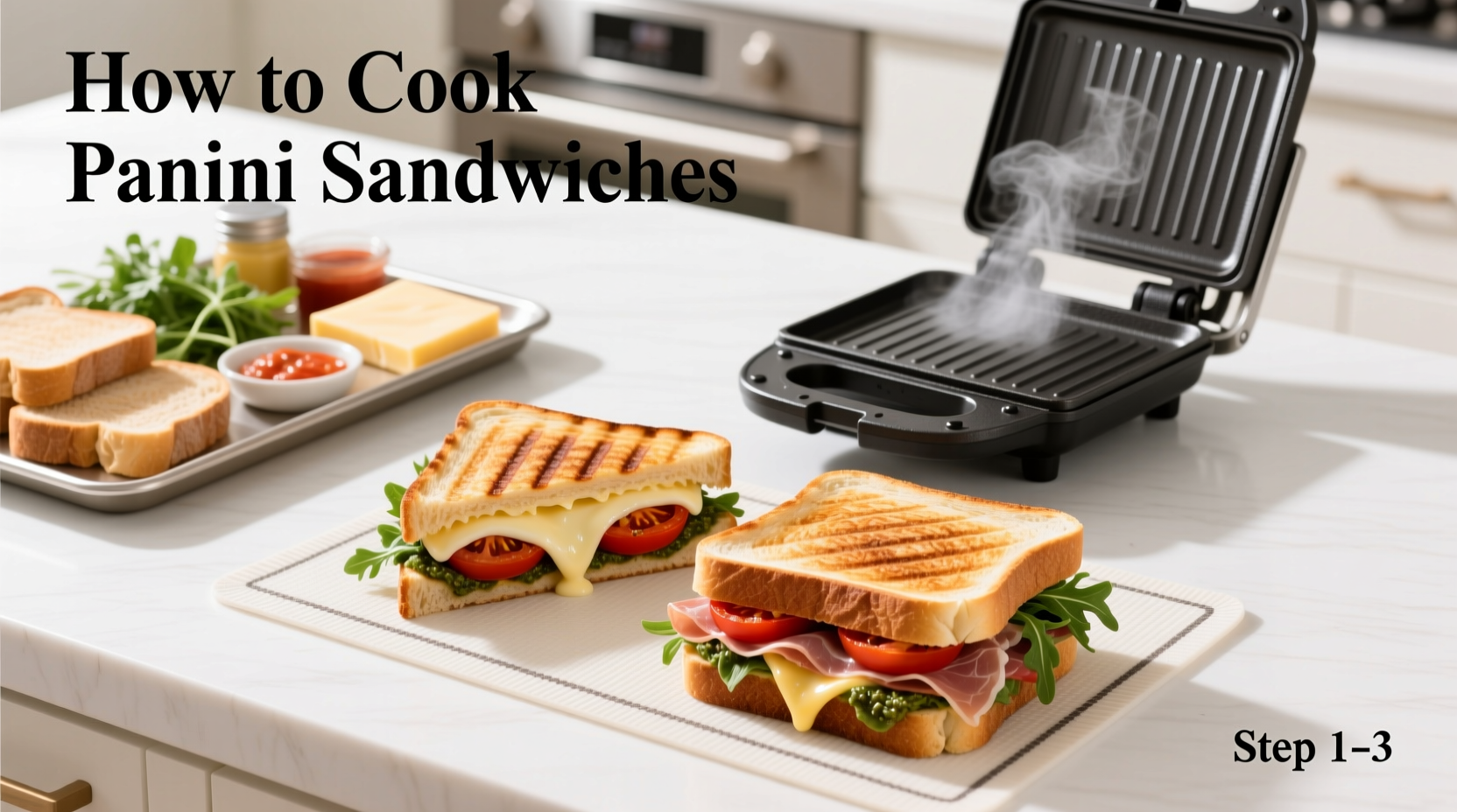 how to cook panini sandwiches
