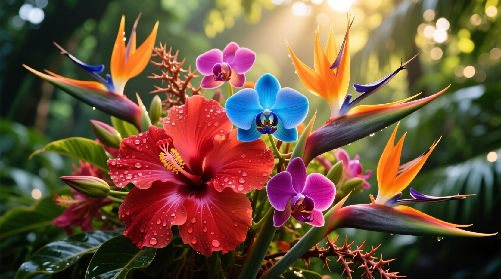 tropical flowrs