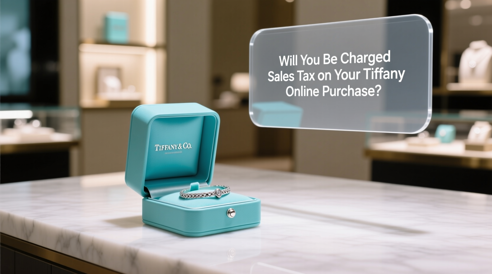 will i be charged sales tax on my tiffany online purchase