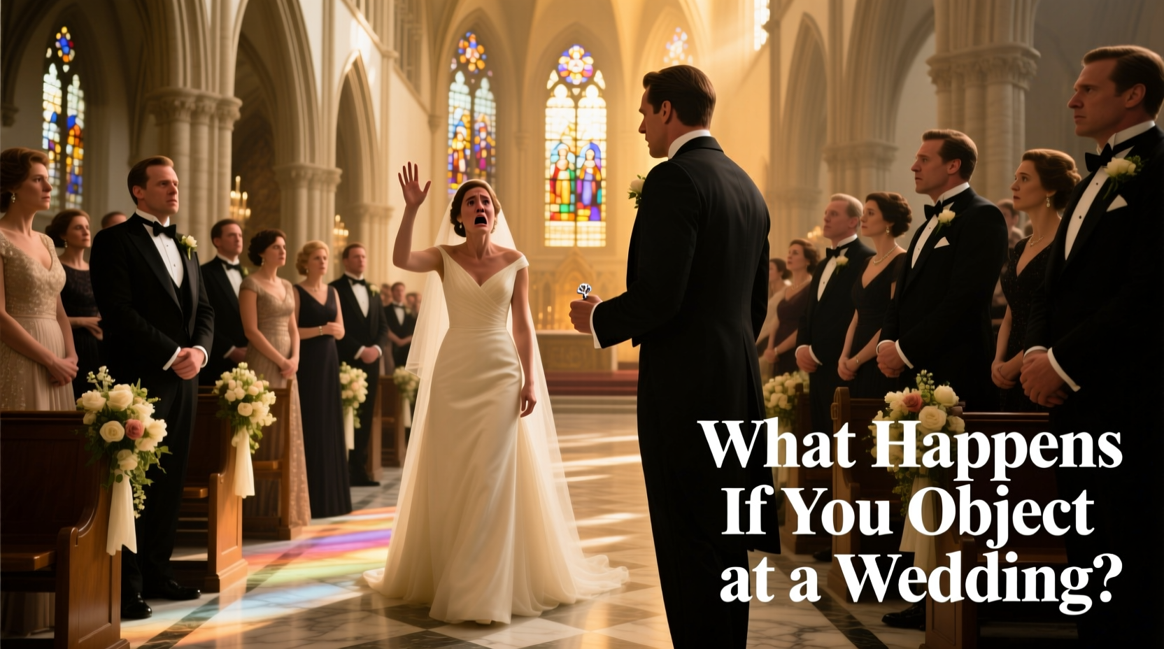 what happens if you object at a wedding