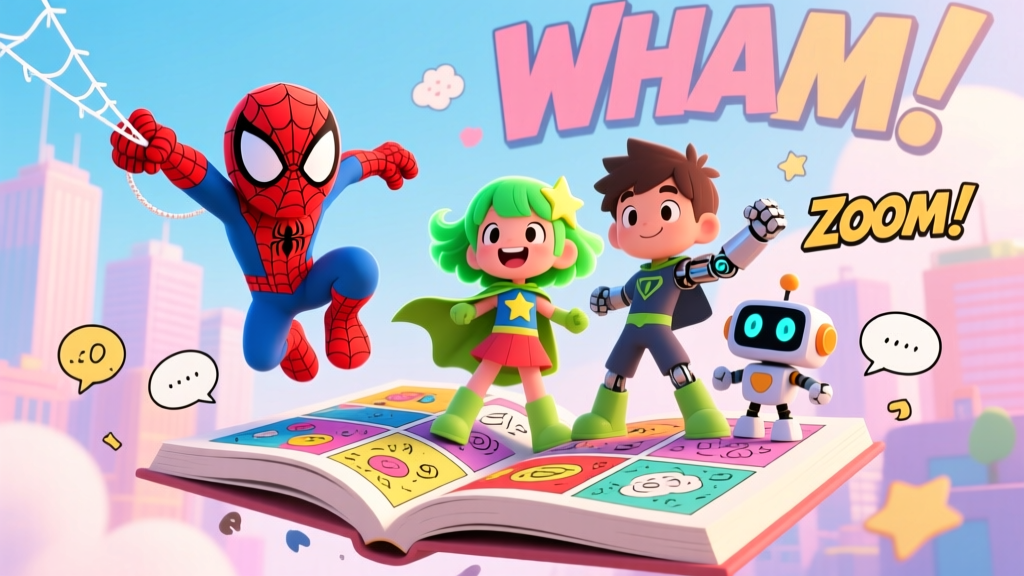 Spidey and His Amazing Friends Comics: Where the Web-Slinging Fun Begins for Young Readers