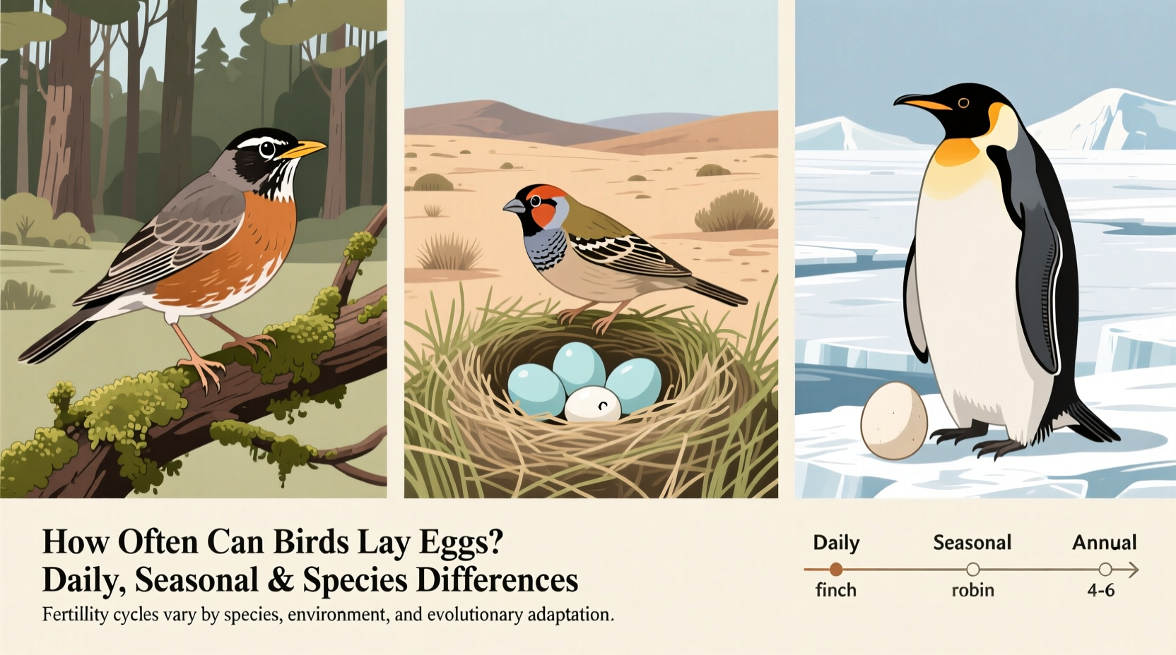 How Often Can Birds Lay Eggs? Daily, Seasonal & Species Differences