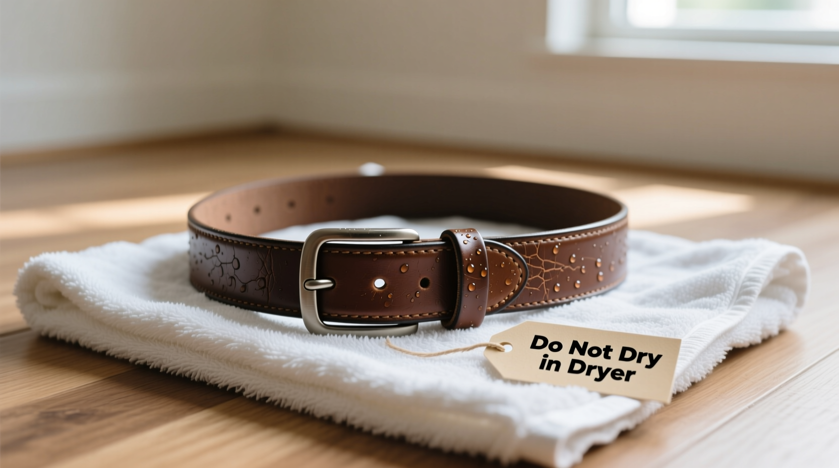 leather belt drying what actually works