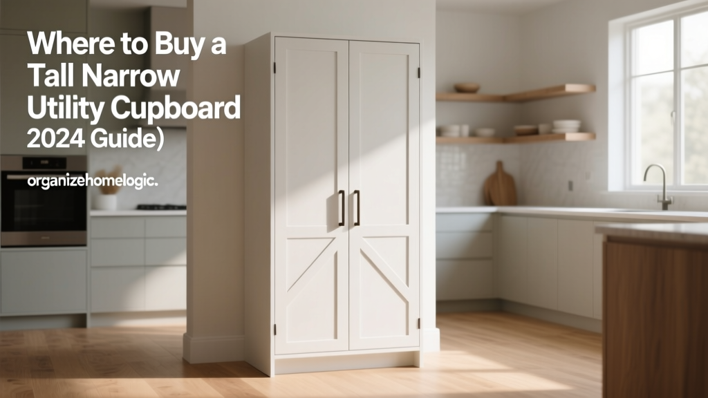 Where to Buy a Tall Narrow Utility Cupboard (2024 Guide)
