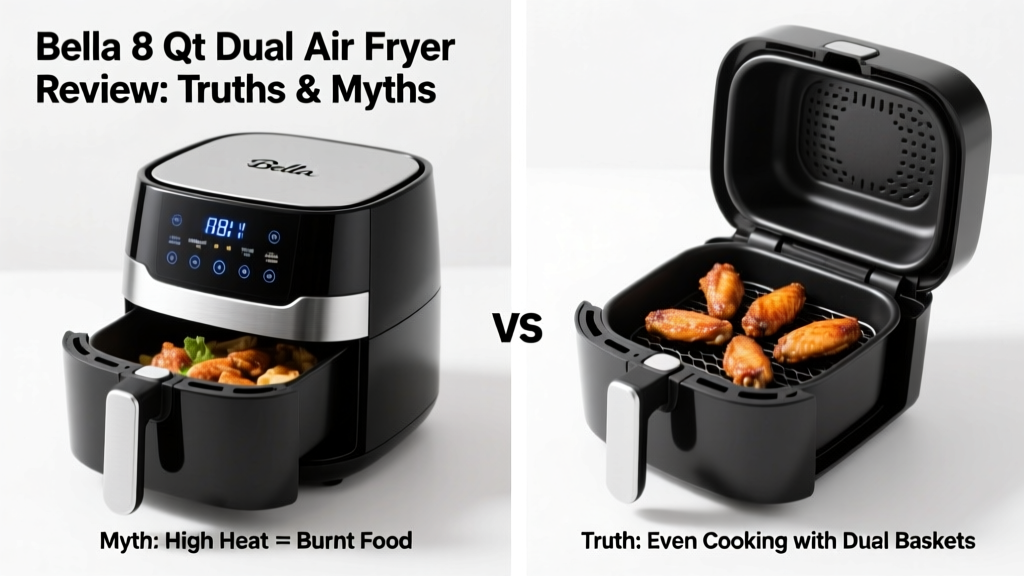 Bella 8 Qt Dual Air Fryer Review: Truths & Myths