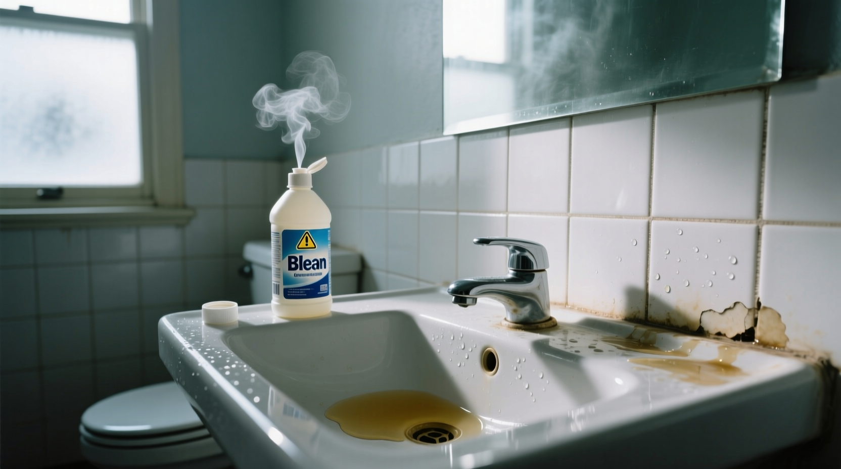 should you use bleach in the bathroom