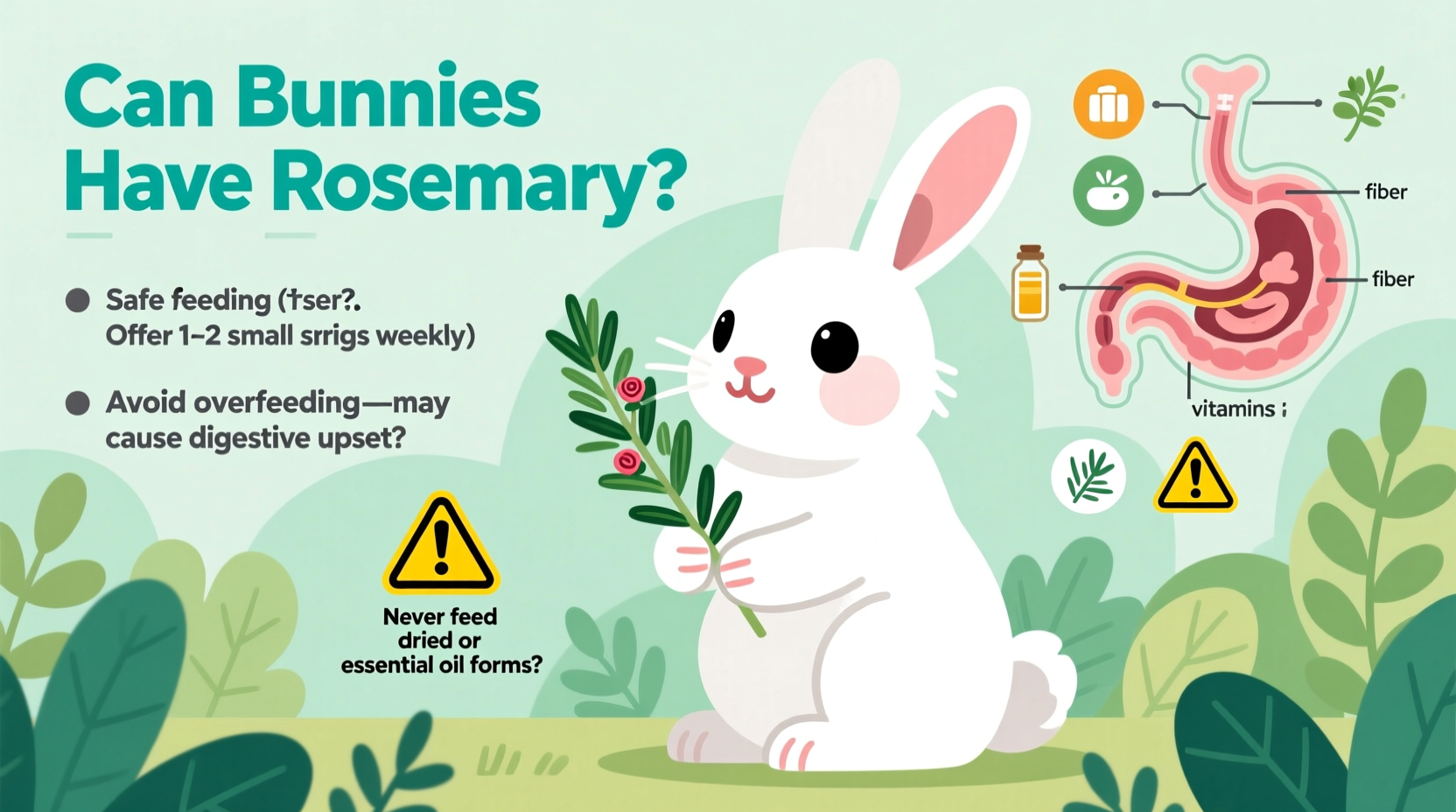 Can Bunnies Eat Rosemary? 5 Safety Tips | TheHomeSprouts