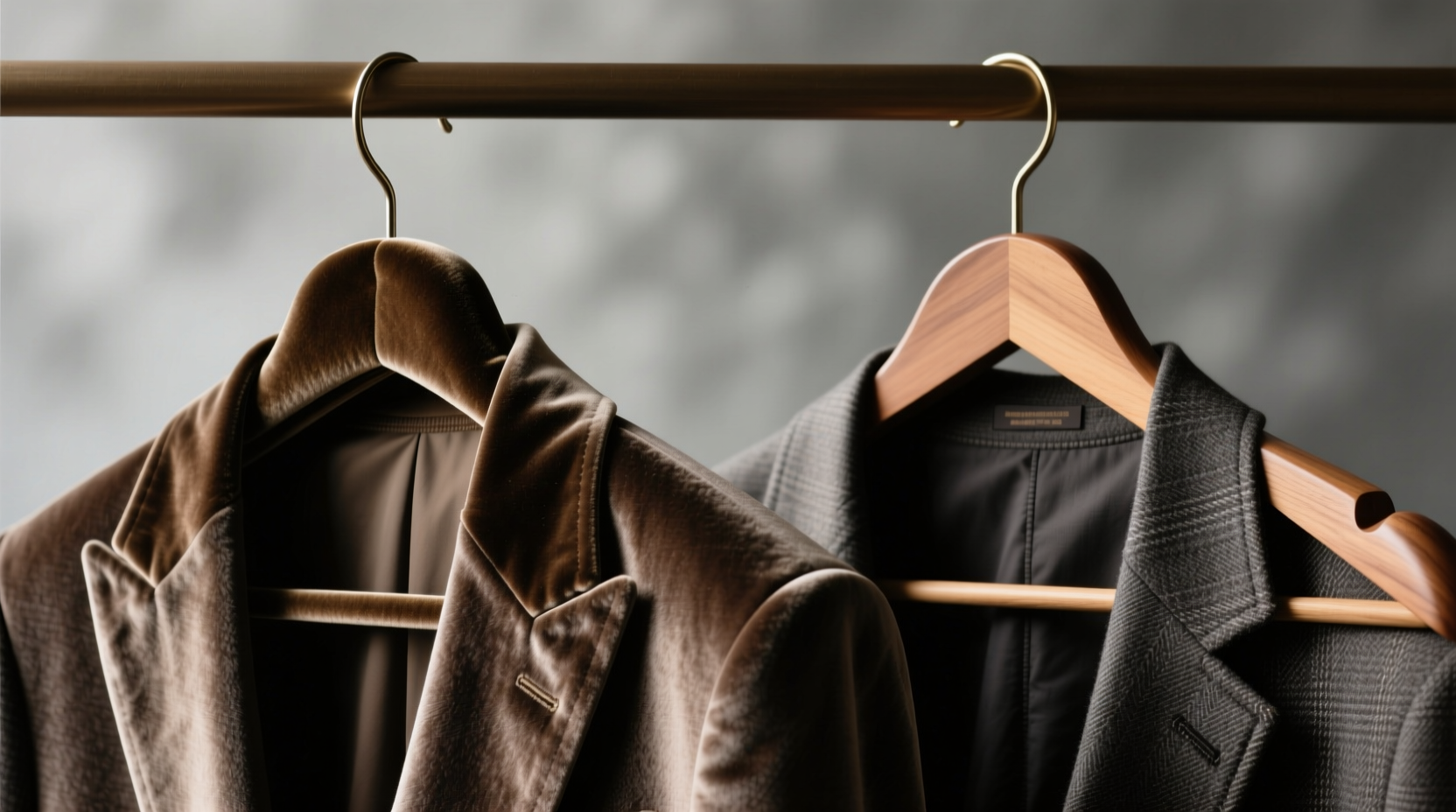 velvet vs wood hangers for blazers