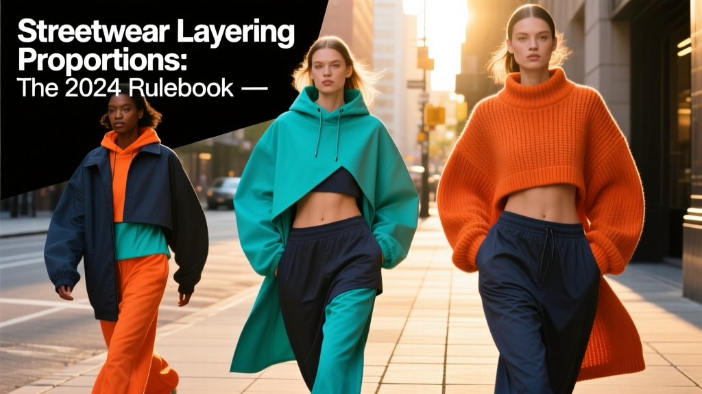 Streetwear Layering Proportions: The 2024 Rulebook