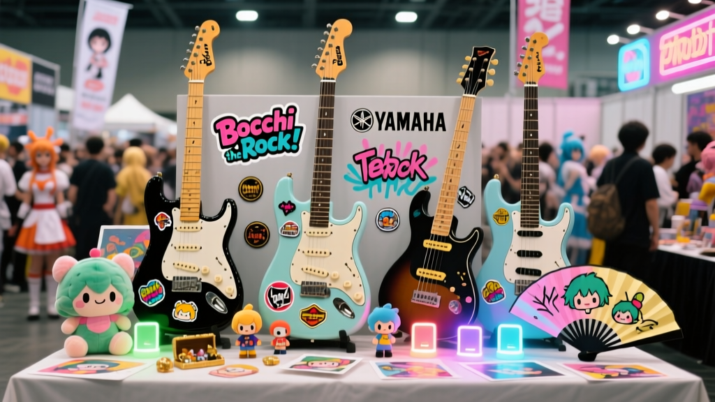 How Guitar Brands Use K-On! and Bocchi the