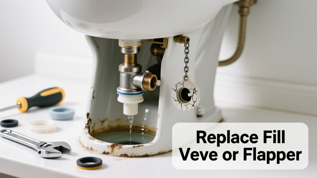 Toilet Tank Not Filling? Replace the Fill Valve or Flapper