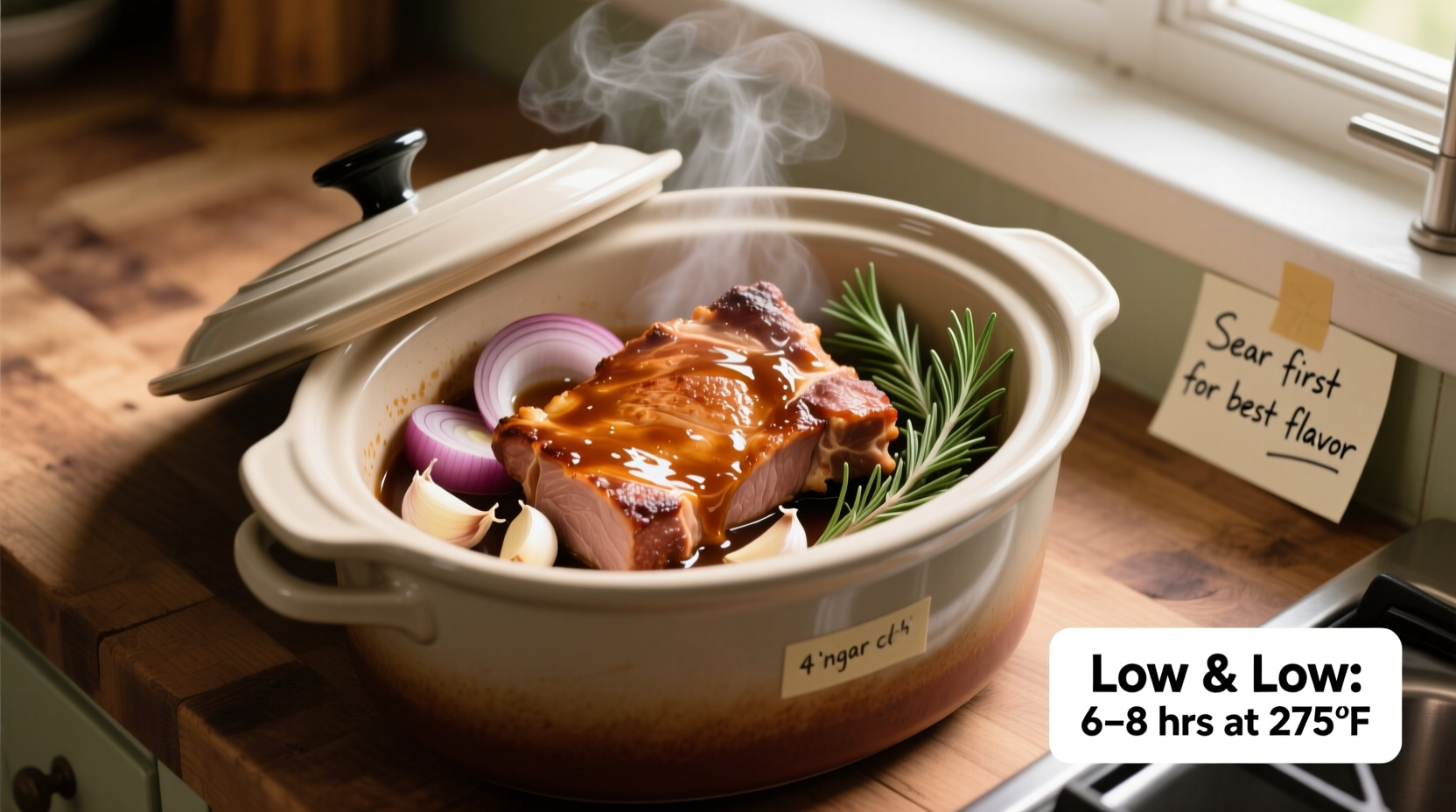 how to slow cook pork chops in slow cooker