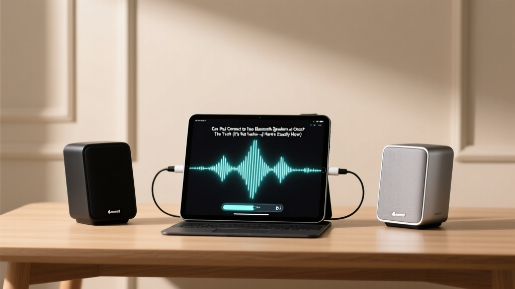 iPad Connect to Two Bluetooth Speakers (2026)