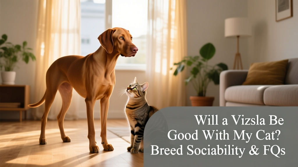 Will a Vizsla be Good with My Cat? Breed Sociability & FAQs