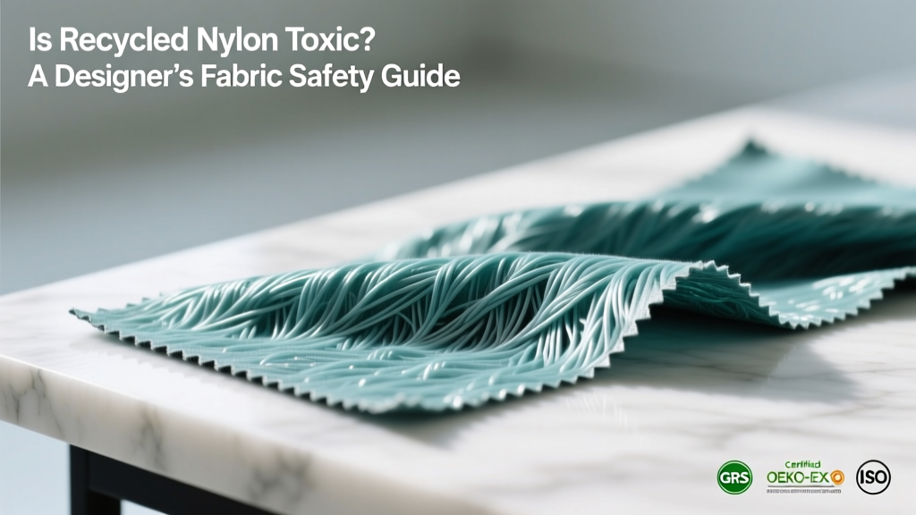 Is Recycled Nylon Toxic? A Designer’s Fabric Safety Guide