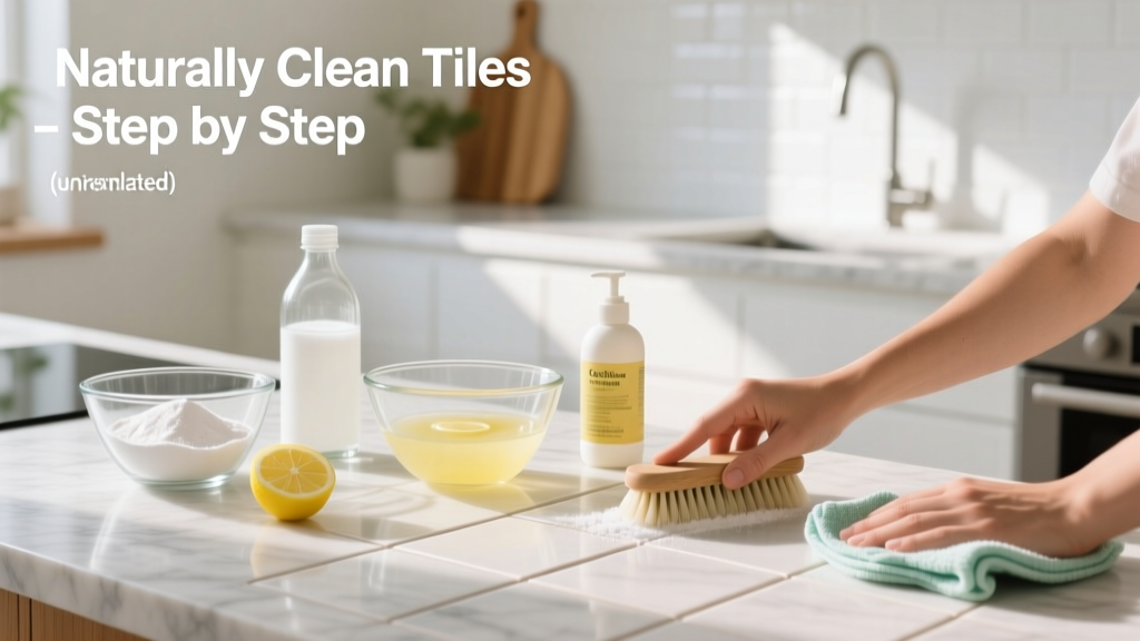 How to Clean Tile Naturally: Safe, Effective Methods