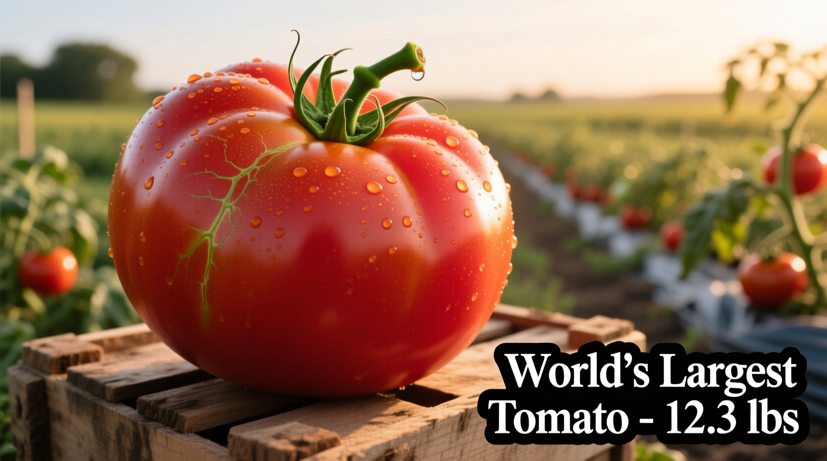 Largest Tomato Record: 4.3kg Delicious Variety (2023)