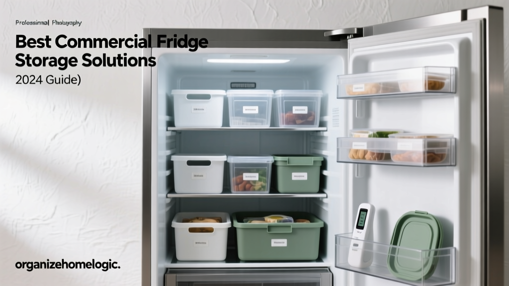 Best Commercial Fridge Storage Solutions (2024 Guide)